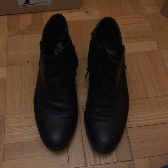 Sam Edelman Black Booties Lea Size 6.5 - Picture 4 of 5